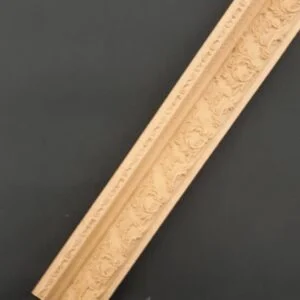 Ξυλόγλυπτο Προφίλ Κορνίζας Άκαμπτη 1μ. Χ 5εκ. X 1,6εκ.