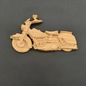 Ξυλόγλυπτο Διακοσμητικό Μηχανή Harley Davinson 24εκ. Χ 13εκ.