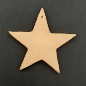 Ξυλόγλυπτο Διακοσμητικό Αστέρι 12εκ.Χ12εκ.