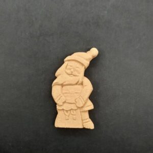 Ξυλόγλυπτο Διακοσμητικό Άγιος Βασίλης 5εκ. Χ 2,7εκ.