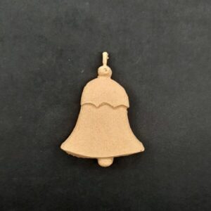 Ξυλόγλυπτο Διακοσμητικό Καμπάνα 3,8εκ. Χ 4,5εκ.