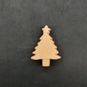 Ξυλόγλυπτο Διακοσμητικό Χριστουγεννιάτικο Δέντρο 3εκ. Χ 2εκ.