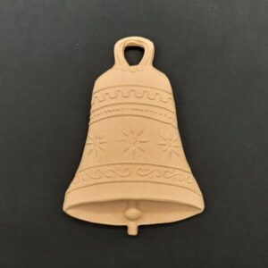 Ξυλόγλυπτο Διακοσμητικό Καμπάνα 9,5εκ.Χ13εκ.