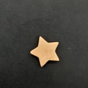 Ξυλόγλυπτο Διακοσμητικό Αστέρι 2,5εκ. Χ 2,5εκ.