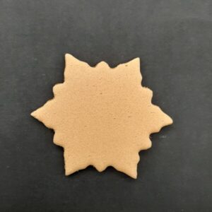 Ξυλόγλυπτο Διακοσμητικό Αστέρι 6εκ.Χ7εκ.