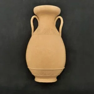 Ξυλόγλυπτο Διακοσμητικό Αμφορέας 9,3εκ.Χ16,5εκ.Χ3εκ.