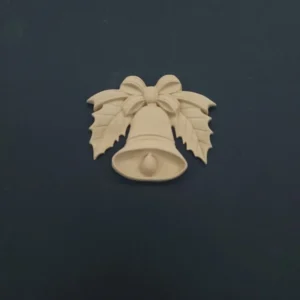 Ξυλόγλυπτη Χριστουγεννιάτικη Καμπάνα 11εκ.Χ9,5εκ.