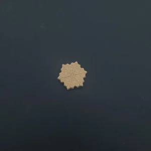 Ξυλόγλυπτο Διακοσμητικό Νιφάδα 7εκ.Χ7εκ.