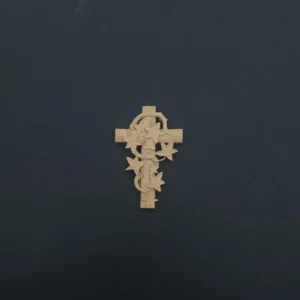 Ξυλόγλυπτος Σταυρός 8,5εκ.Χ5,8εκ.