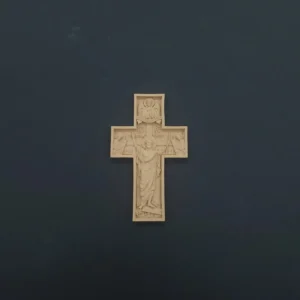 Ξυλόγλυπτος Σταυρός 12εκ..Χ7,3εκ.