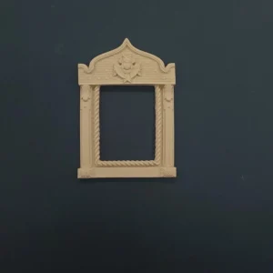 Ξυλόγλυπτη Εκκλησιαστική   Κορνίζα 18,2εκΧ12,5εκ.